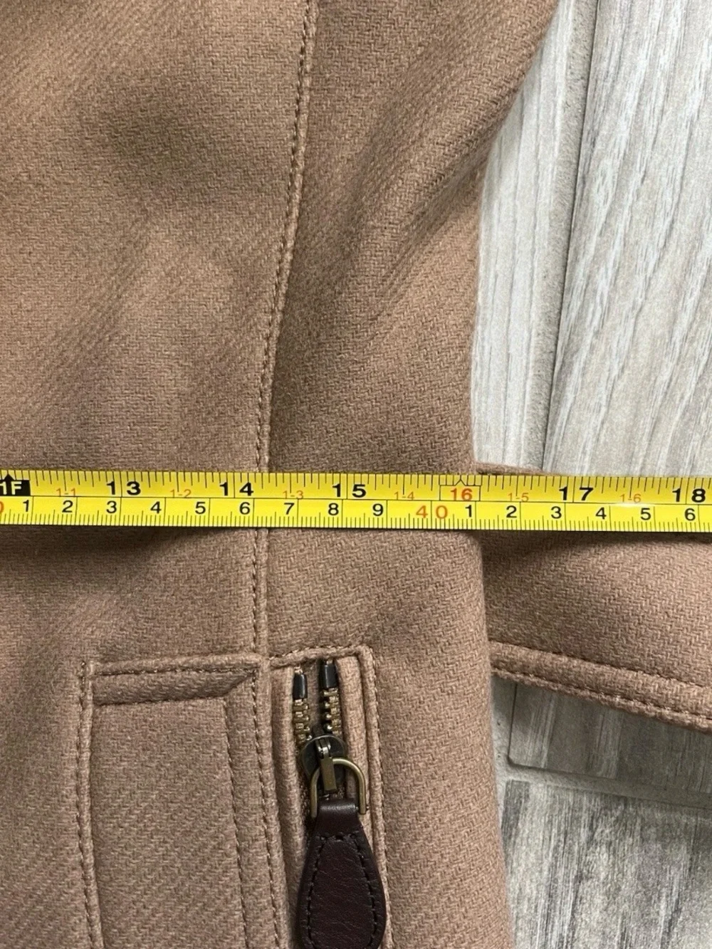 BURBERRY DAYLESMOORE VIRGIN WOOL CASHMERE TRENCH COAT SIZE 6 - Picture 11 of 15
